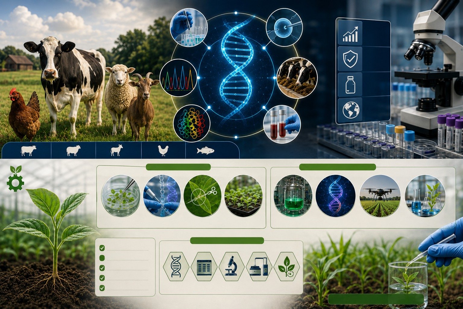 Animal sciences and genetics research
