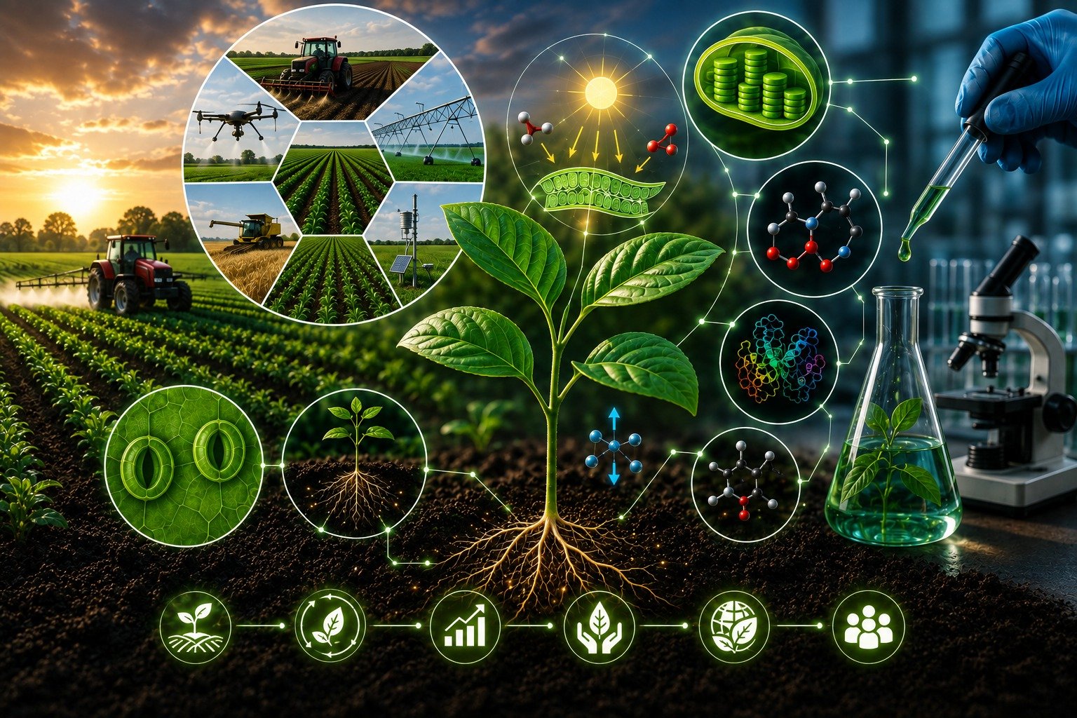 Precision agriculture and crop science